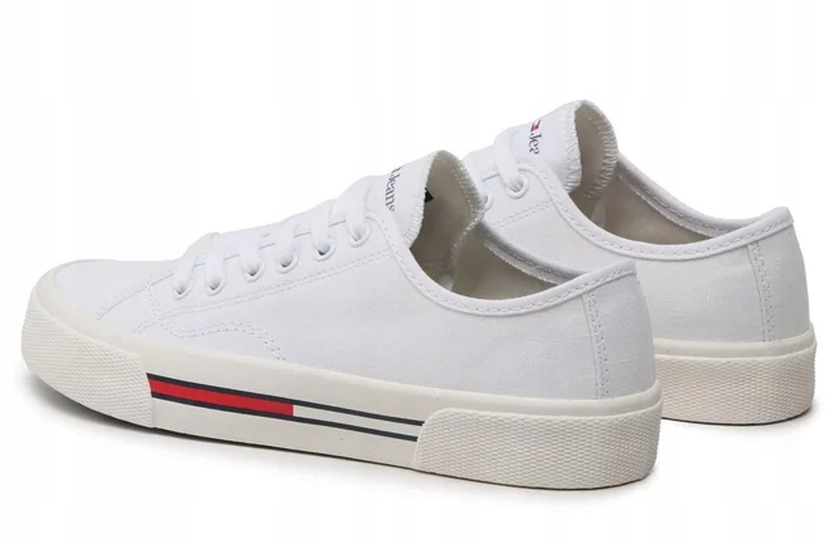 Tommy Jeans Veterschoenen – Logo Wit