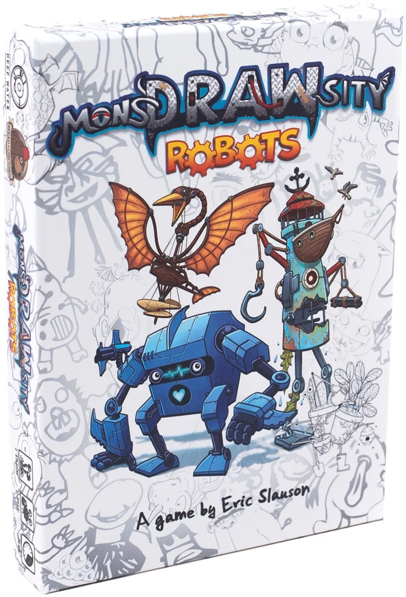 MonsDRAWsity Robots - Bordspel uitbreiding - Engels