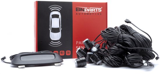 Einparts Parkeersensorenset 8 Sensoren Voor Auto's En Displays