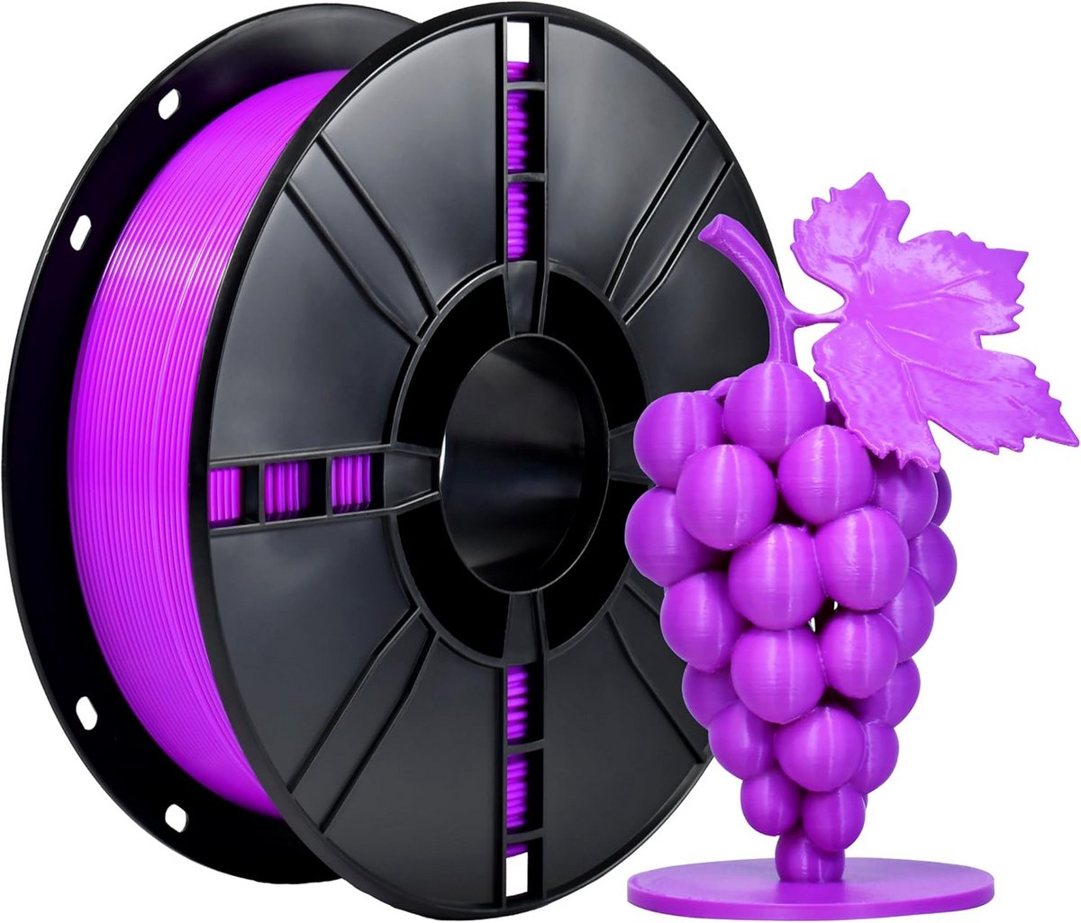 PLA Plus 3D Printer Filament 1.75mm - Sterk en Duurzaam - 1KG Spoel - Fuchsia