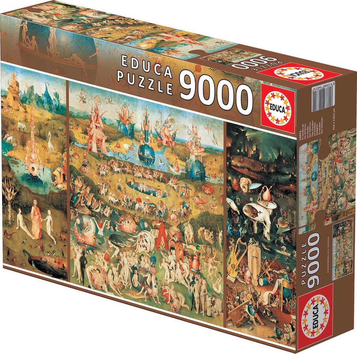 XXL Legpuzzel - Uitdagende Puzzel - Ontspanning Thuis - 9000 Stukjes - 148 x 68 cm
