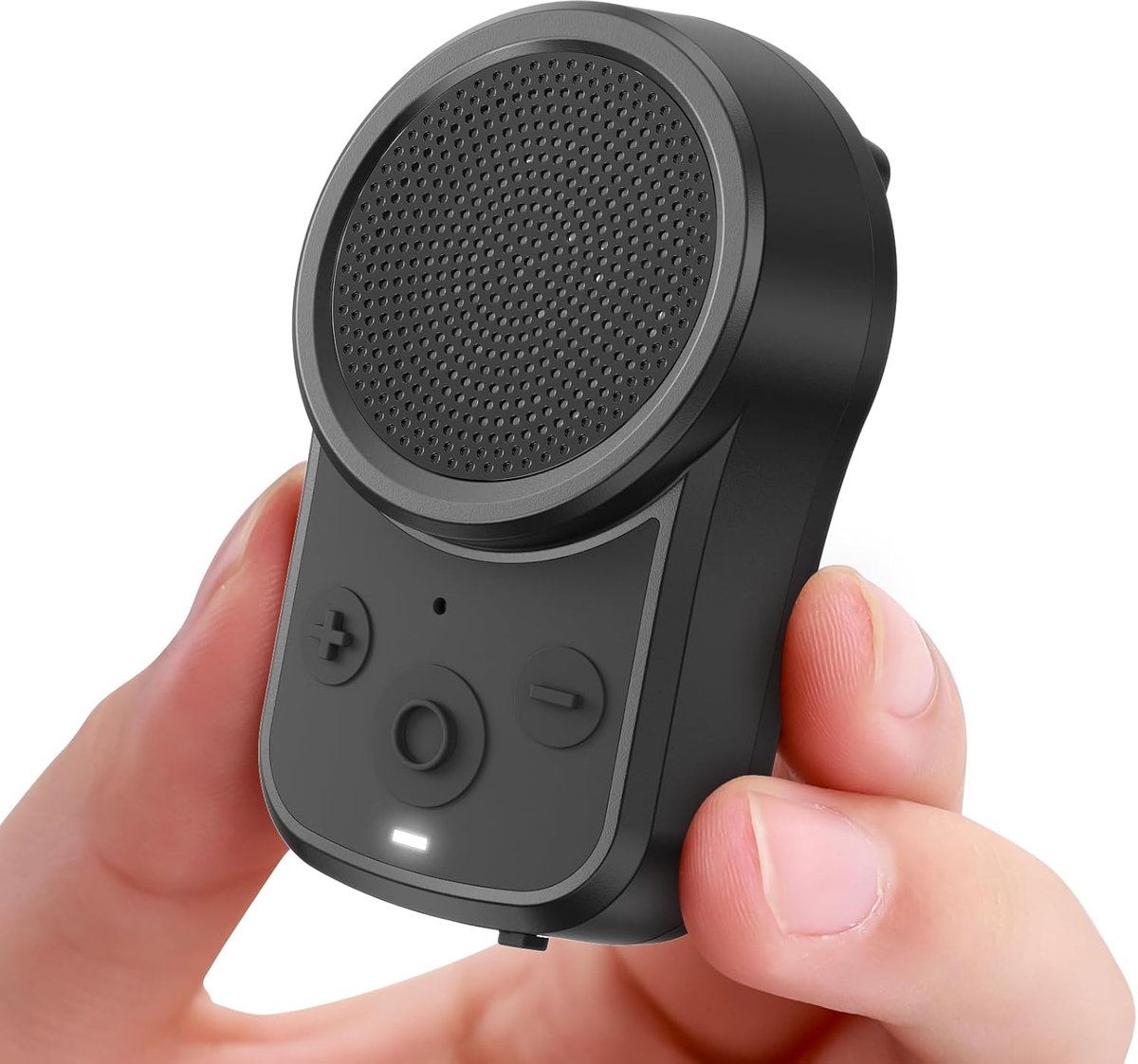 Draagbare Luidspreker - Clip-on Speaker - Buiten Muziek - Waterbestendig Ontwerp - 54 Gram - Zwart
