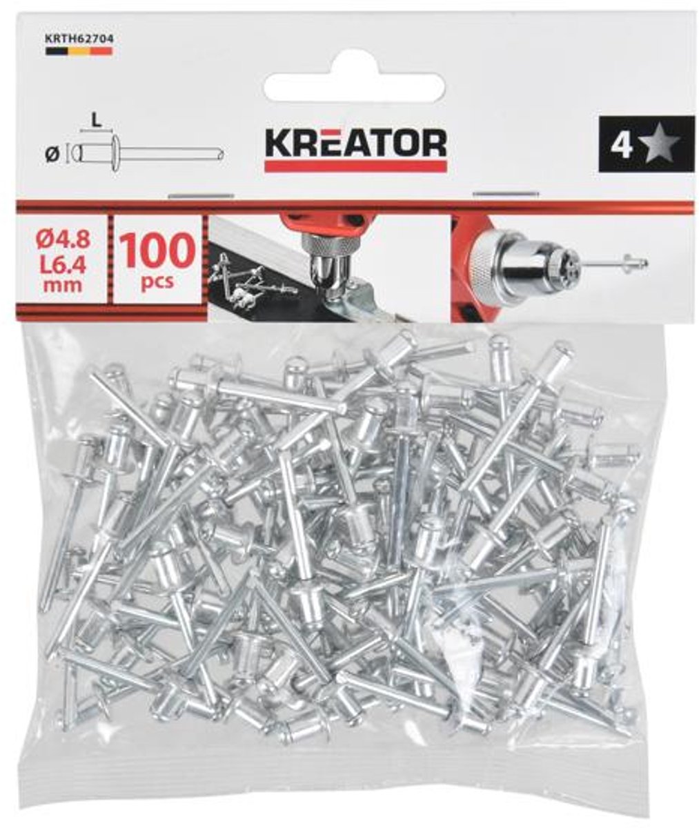 Kreator Klinknagels KRTH62704
