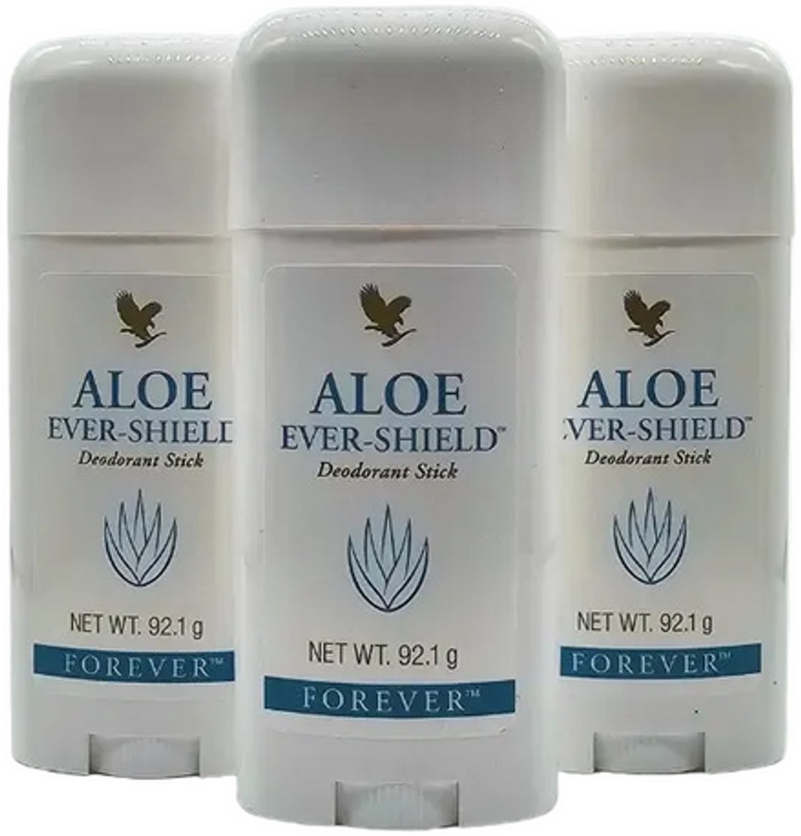 3x Aloe Vera Ever Shield Deodorant Stick - Forever Living FLP