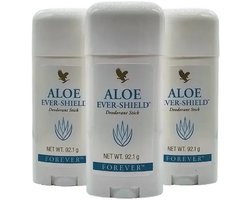 3x Aloe Vera Ever Shield Deo Stick Deodorant - Forever Living FLP