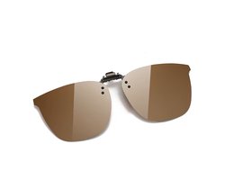 Top 10 Opzetzonnebrillen 2026: Loud and Clear Clip-On Cat Eye Bruin