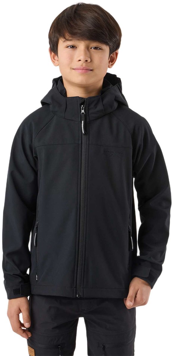 Swedemount Tromsö Softshell Jas – Juniorjack Zwart