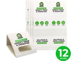 VerminBuster Zilvervisjesvallen 12 stuks - Zilvervisjes - Insectenval - Kakkerlakval - Bedwantsen - Mieren