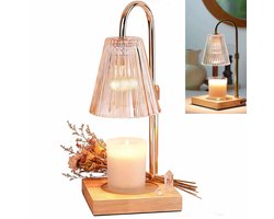 Meedeer Kaars Warmer Lamp-Candle Warmer Lamp met Dimmer-Elektrische Kaarsverwarmer Lamp-Vintage Kaarsverwarmer voor Huis, Slaapkamer, Bedrijfspanden, Decoratie -Verjaardag - Cadeau - Kado