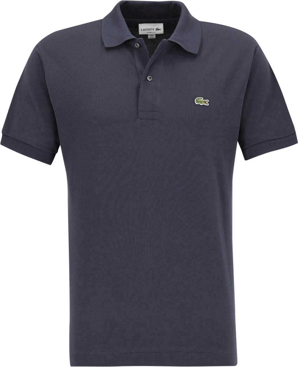 Lacoste Classic Fit polo grafietgrijs