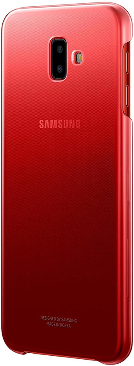 Samsung Galaxy J6 Plus (2018) Gradation Cover EF-AJ610CR - Rood