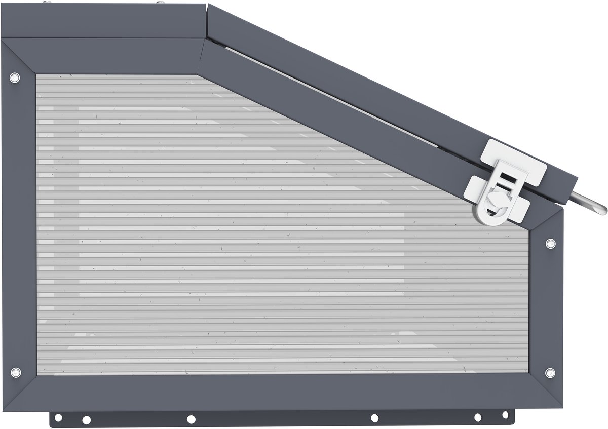 Westmann Tega Growhouse Metal 100x50x36 cm - 8mm Polycarbonate Panels