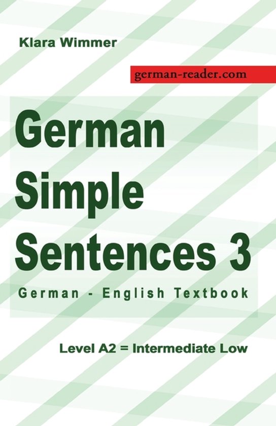 German Reader- German Simple Sentences 3 - cover