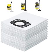 Stofzuigerzakken Geschikt voor Karcher WD2 Plus & WD3 Serie - 10 Stuks - 3-laags Synthetisch Vlies - Scheurvast - Geschikt Voor KWD 1, 2, 3 & SE 4001/4002