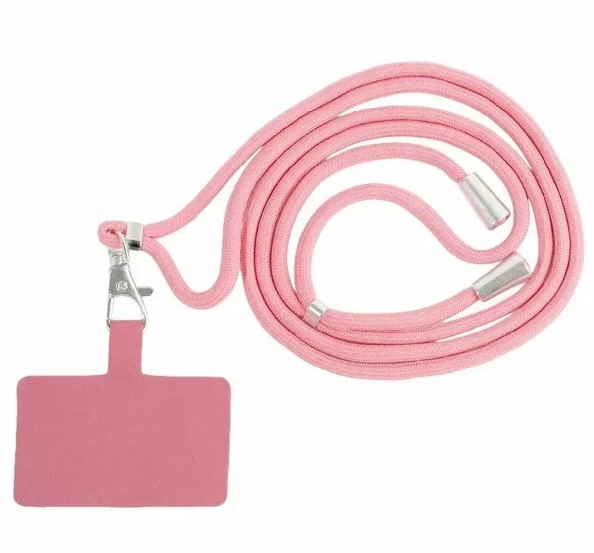 Actie4you® - Verstelbare Telefoon Ketting - Koord voor Telefoon - Universele Telefoonkoord – Roze