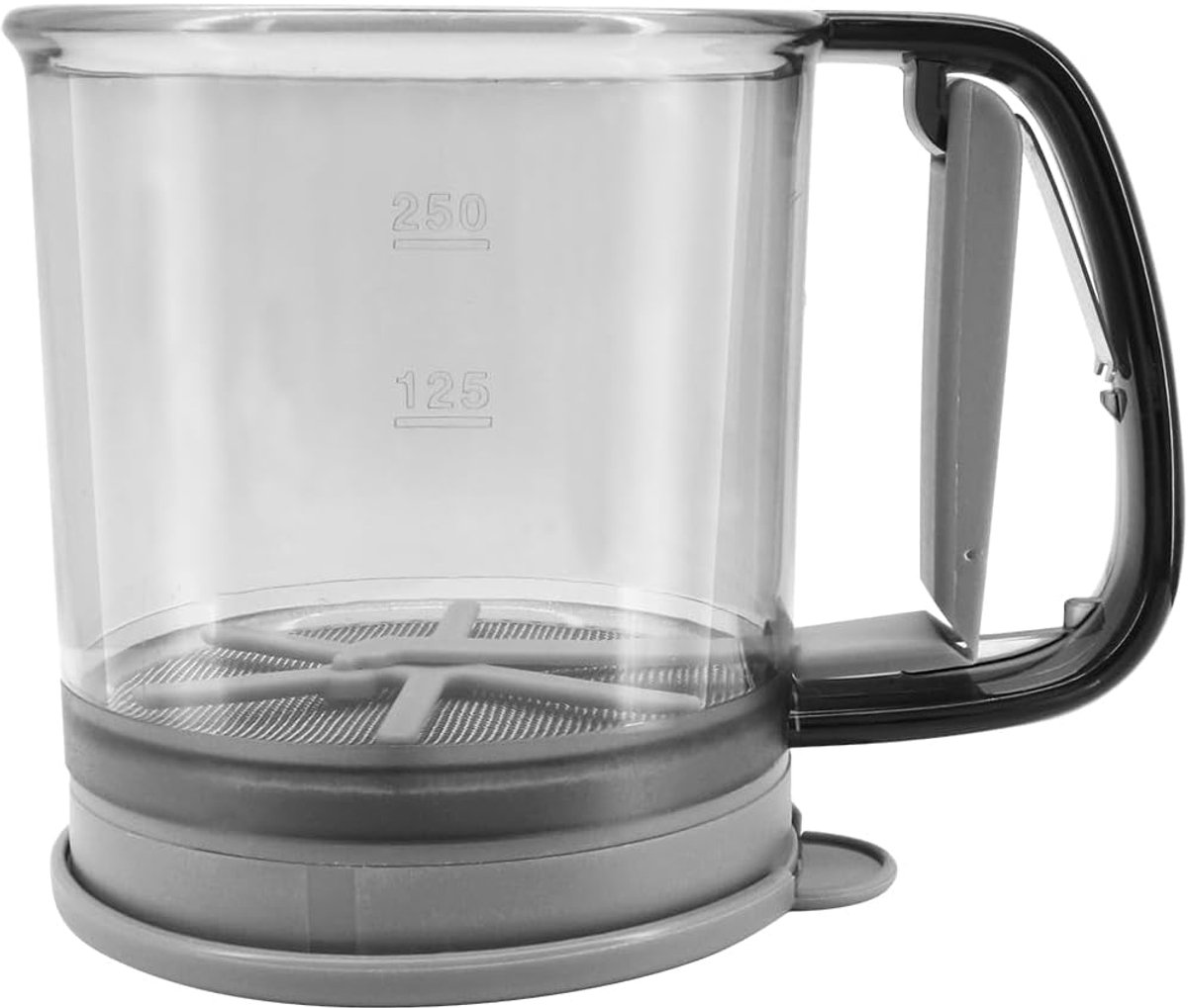 Cuhostki-1-Automatisch-Dubbel-Laag-Meelzeef-Meelzeef-Zilver