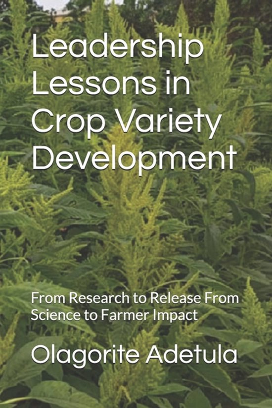 Leadership Lessons in Crop Variety Development - cover