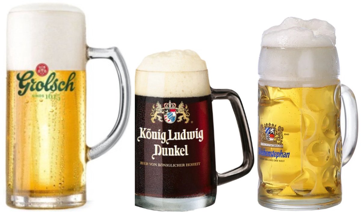 Pullenpakket Grolsch, Koning Ludwig en Weihenstephaner