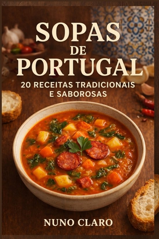 Receitas E Sabores Do Mundo- Sopas de Portugal - cover