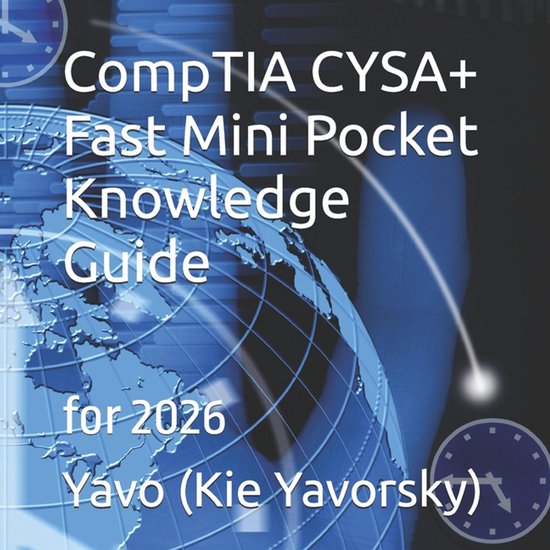 CompTIA CYSA+ Fast Mini Pocket Knowledge Guide - cover