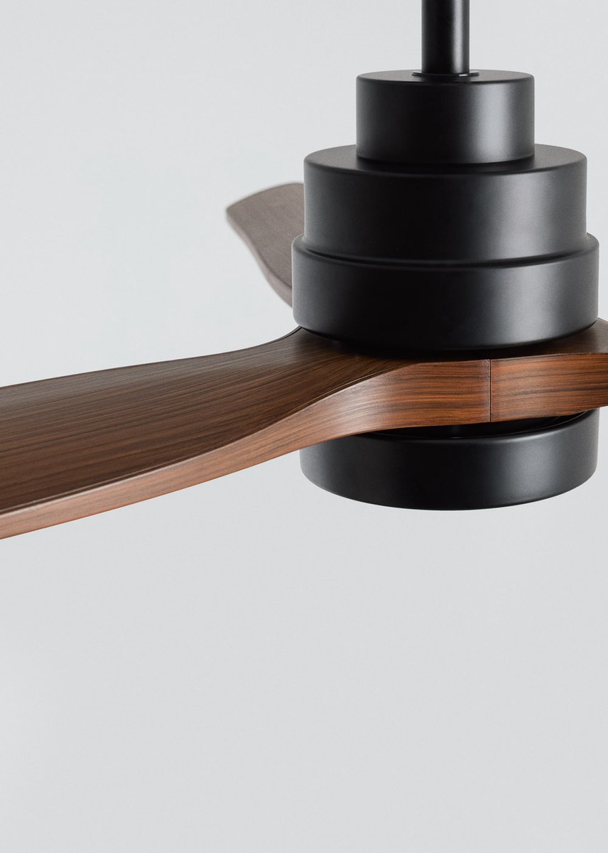 CREATE - Stille plafondventilator van 40 W met technische ABS-bladen, verkrijgbaar in verschillende maten - S - Met licht - Controller voor wandmontage - WIND STYLANCE – foto 7