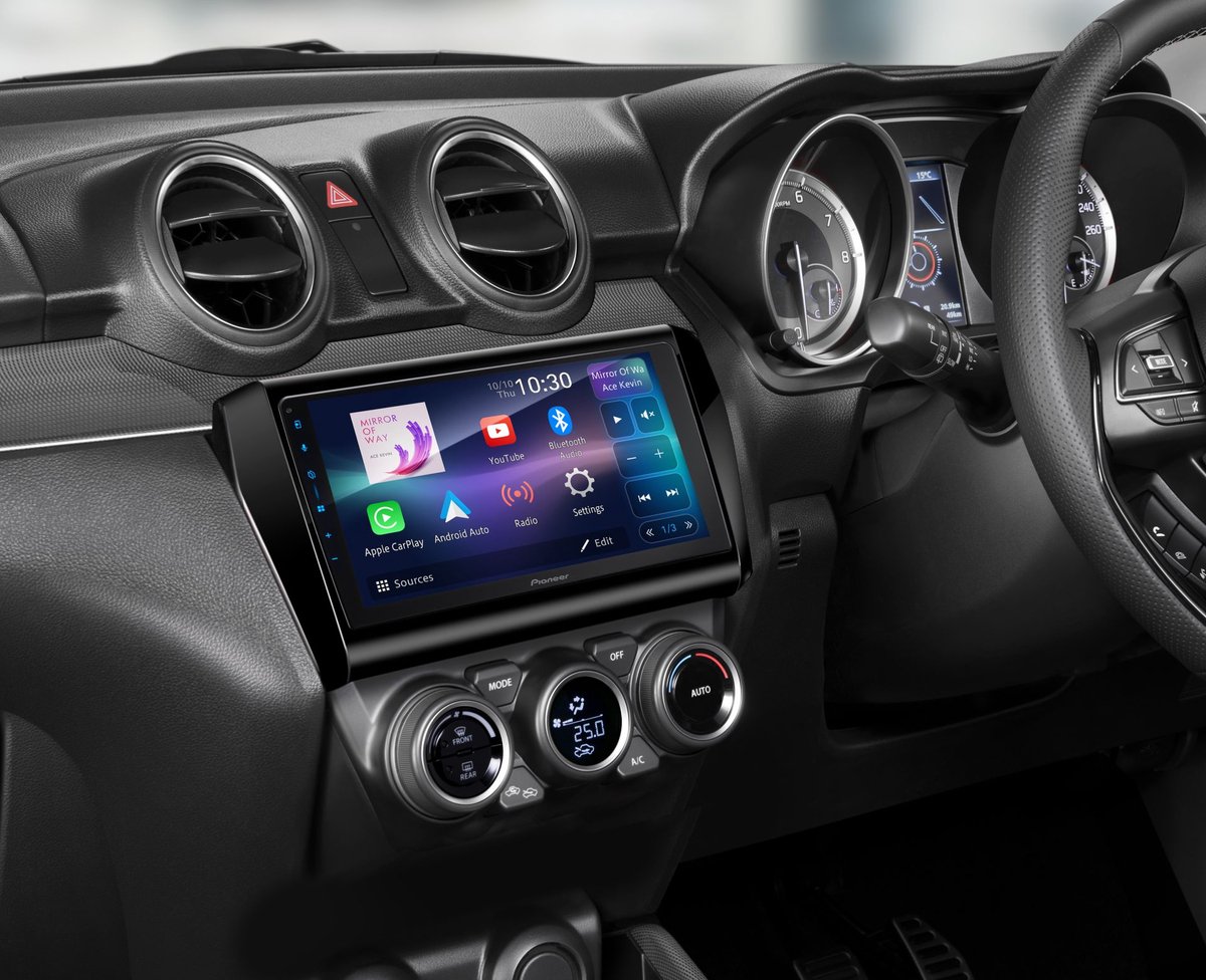 Pioneer SPH-PF97BT 9" 2-DIN multimedia speler Apple Carplay en Android Auto – foto 3
