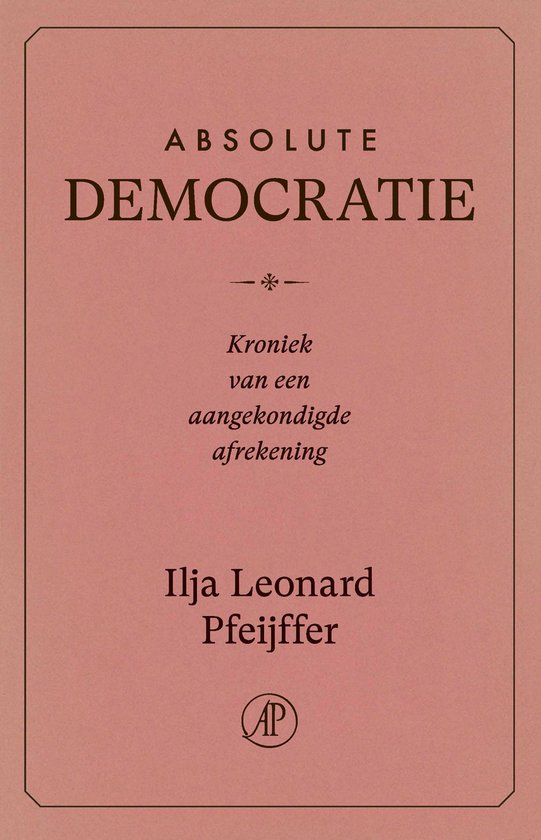 Absolute Democratie - cover
