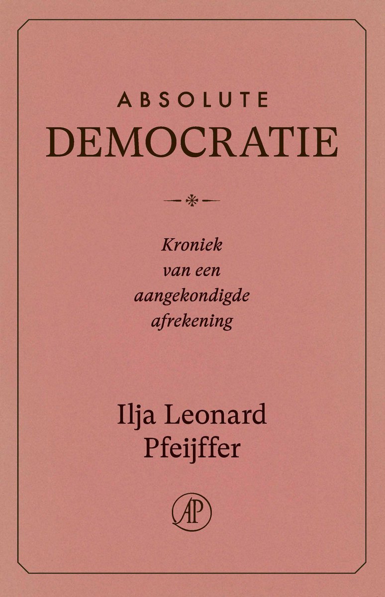 Omslag van Absolute democratie