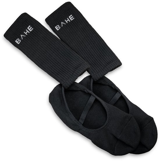 BAHE STUDIO GRIPPY BARRE SOCKS ANTHRACITE van Merkloos — afbeelding 4