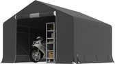 Outsunny garden storage - tent -kunststof/metaal - 300 x 300 x 210 cm