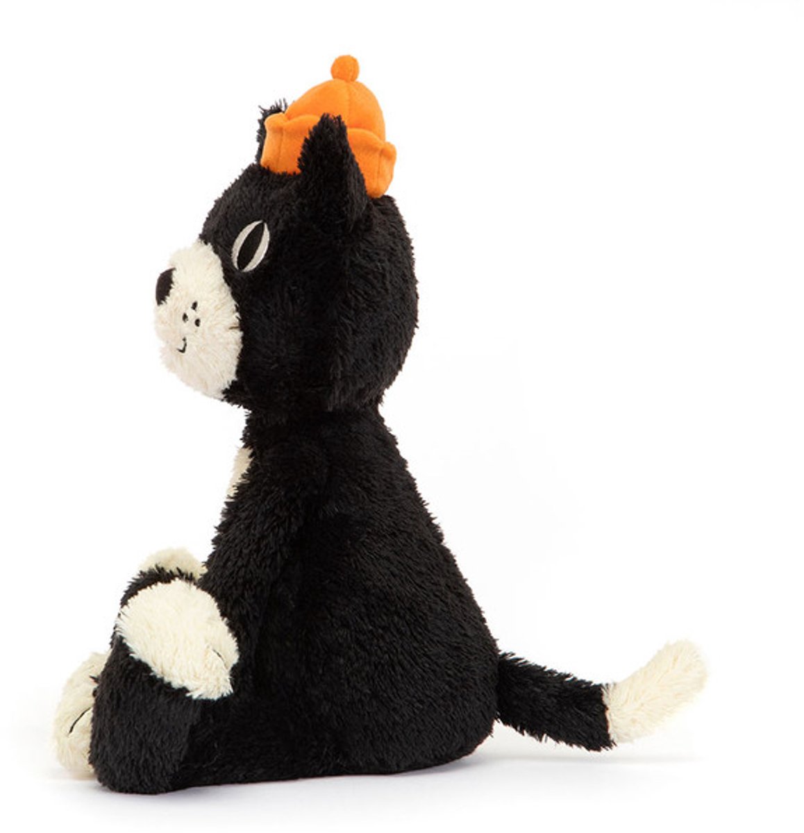 Jellycat Knuffels - Jellycat Jack - Kat - Poes - Cat - Zwart - Knuffel - 32 cm - Voor alle leeftijden — cadeau in Spellen & Speelgoed - foto 2