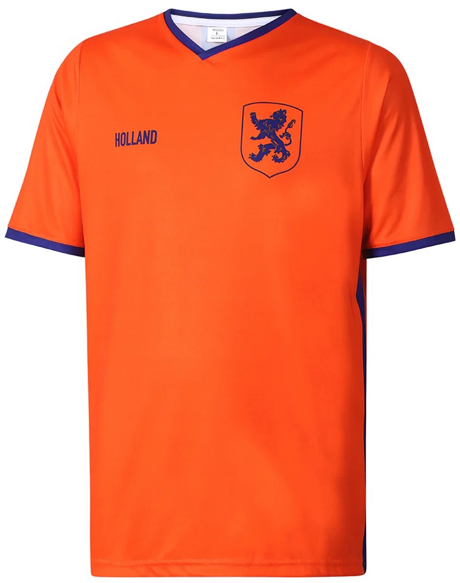 Nederlands Elftal Voetbalshirt Thuis - Oranje shirt - Nederlands Elftal Shirt - WK 2026 - Voetbalshirts Kinderen - Jongens en Meisjes - Sportshirts - Volwassenen - Heren en Dames - Maat 152