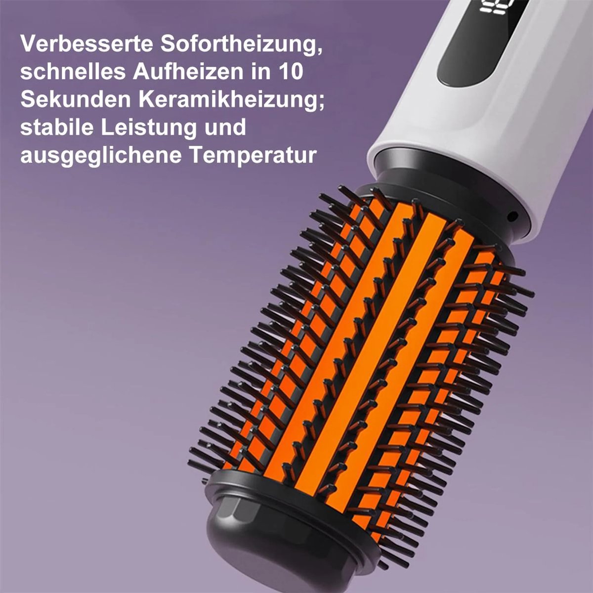 Zouma Warmteborstel met LCD-scherm voor Volumineuze Krullen - afbeelding 3