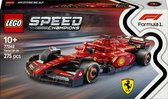 LEGO Speed Champions Ferrari SF-24 F1 racewagen set op een racebaan.