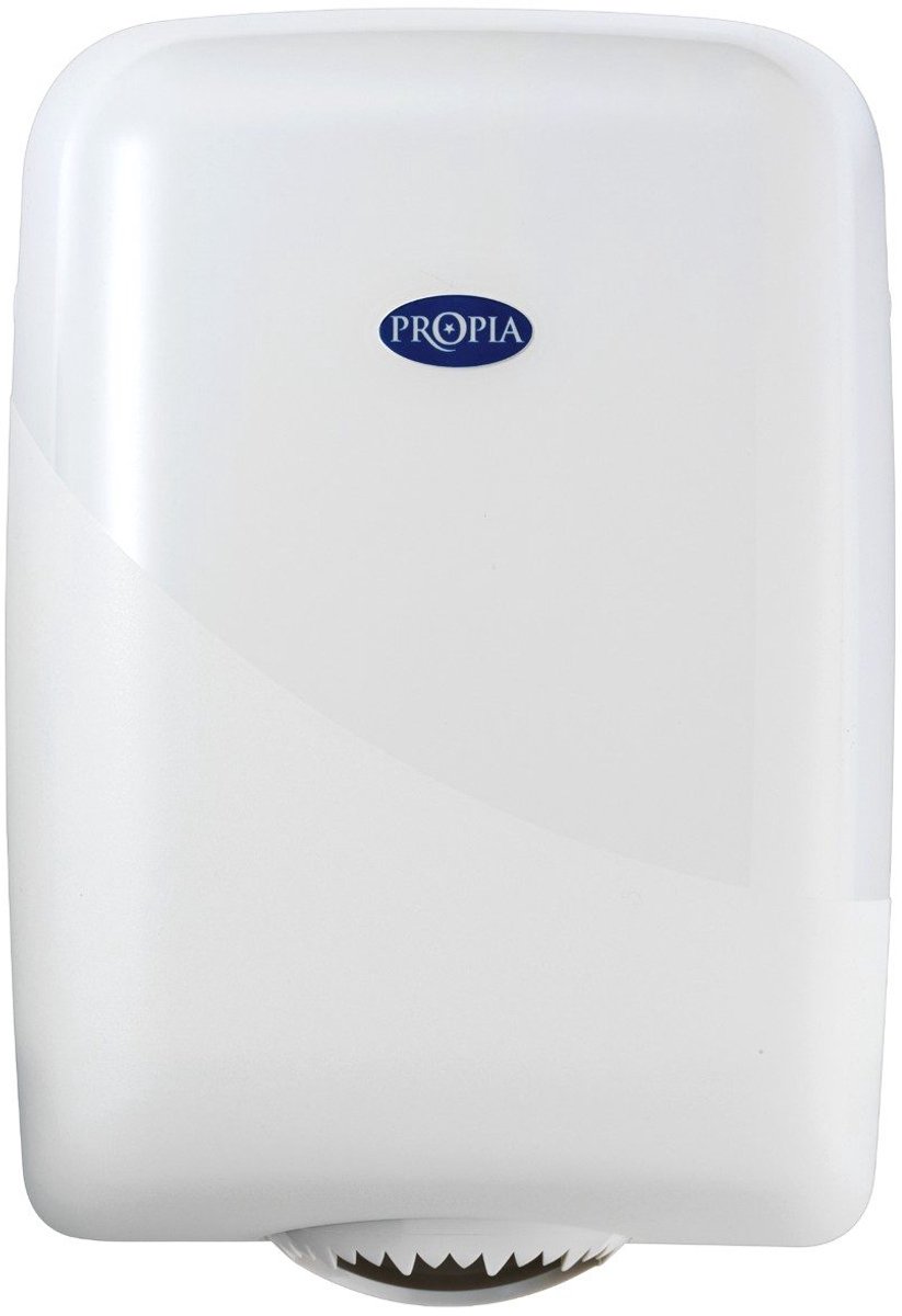 Propia Dispenser poetsrol midi - kleur wit - professioneel gebruik