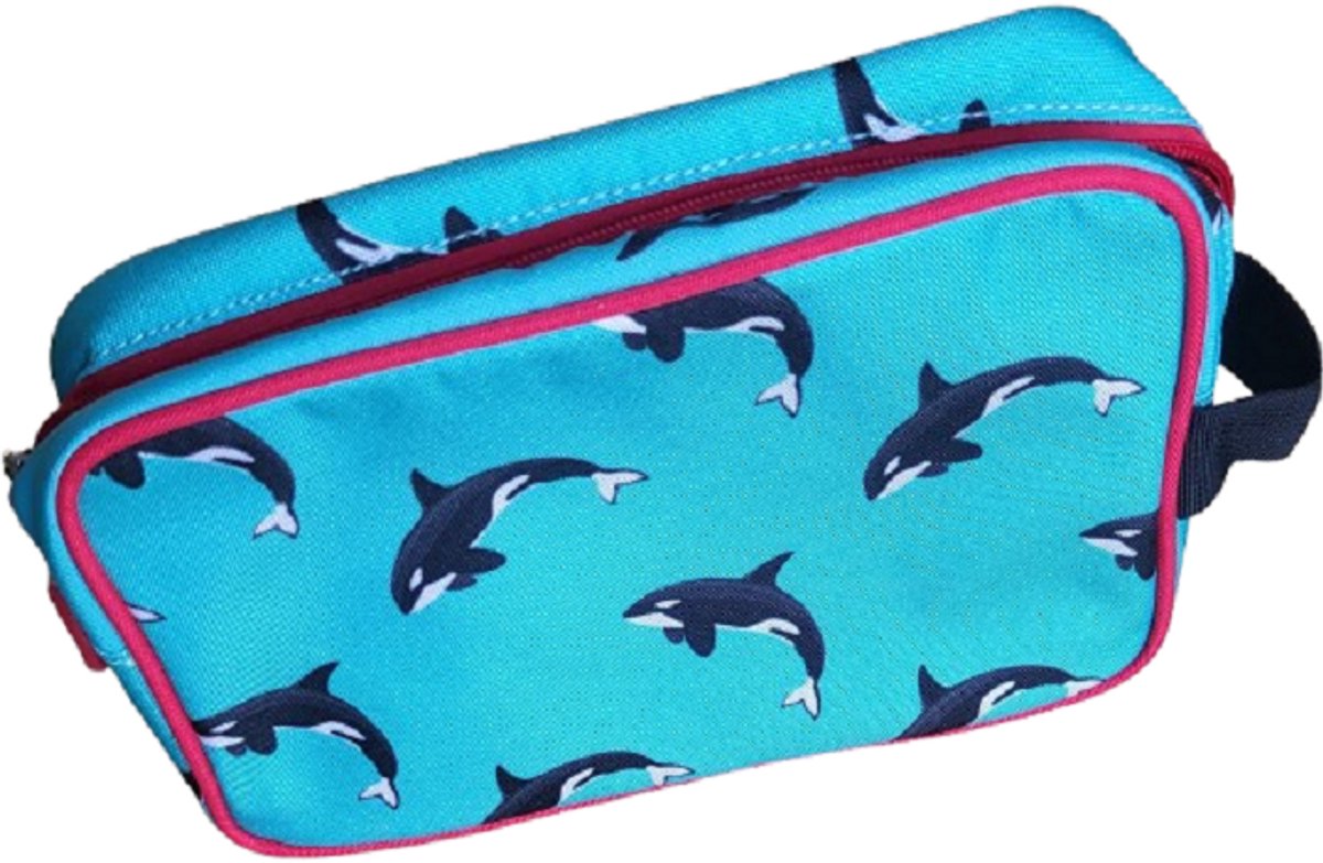 Freek Vonk toilettas Orca voor kinderen blauw