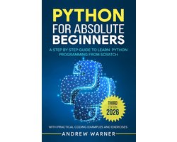 Omslag van Python for Absolute Beginners