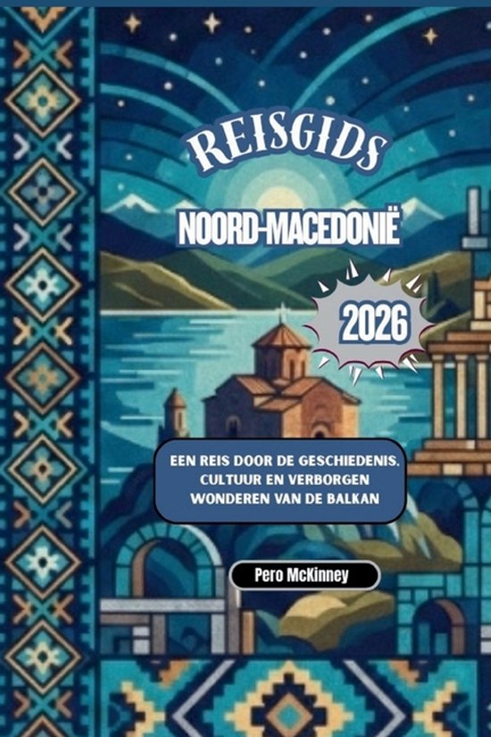 Reisgids Noord-Macedonië 2026 - cover
