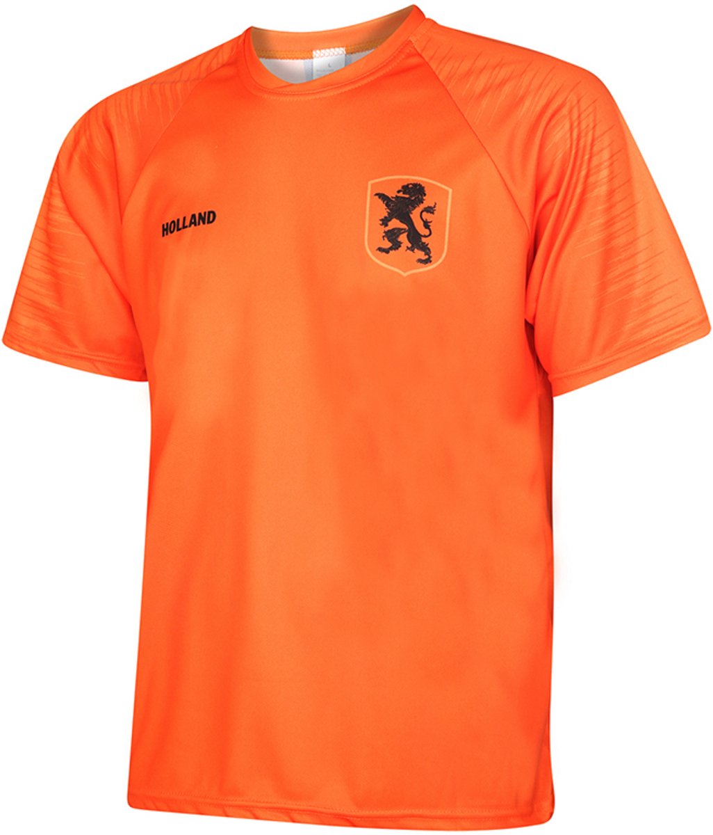 Nederlands Elftal Voetbalshirt Thuis - WK 2026 - Oranje shirt - Nederlands Elftal Shirt - Voetbalshirts Kinderen - Jongens en Meisjes - Sportshirts - Volwassenen - Heren en Dames - Maat S