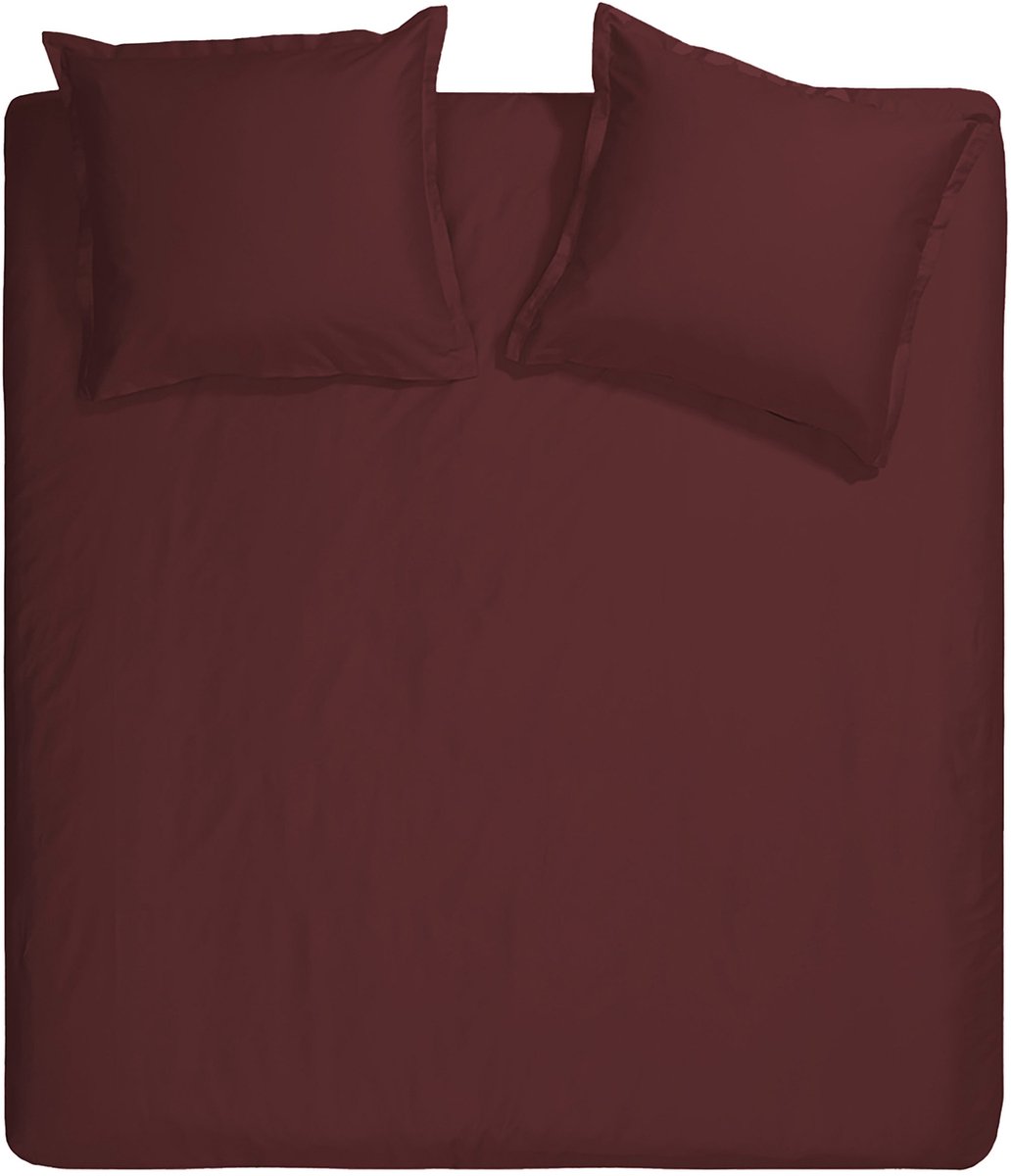 Cinderella Dekbedovertrekset satijn 240 x 200/220 cm sundays bordeaux