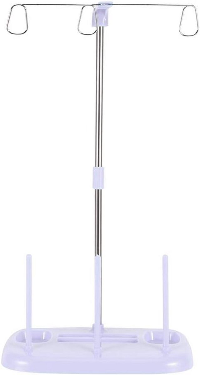 Grote Draadstandaard voor Naaimachine - 3 Kegels Spoelhouder - Lichtgewicht en Duurzaam