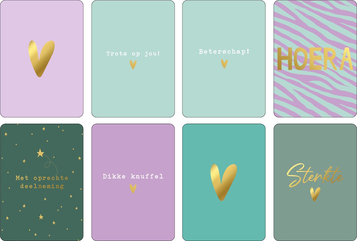 kaart - wenskaarten - ansichtkaarten - kaartjes - wenskaart - postkaarten - bedankje - blanco kaarten - kaartenset - kaartjes blanco - wenskaarten set - bedankt kaart - kaart verjaardag - kaartenbox - set van 8 wenskaarten