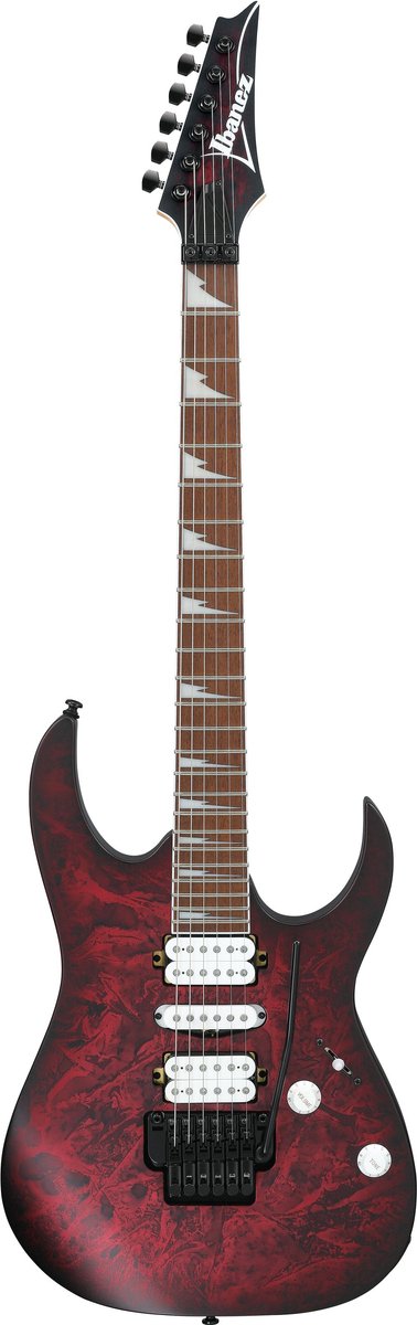 Ibanez Standard RG470DXW-WZM Wine Red Frozen Matte - Elektrische gitaar
