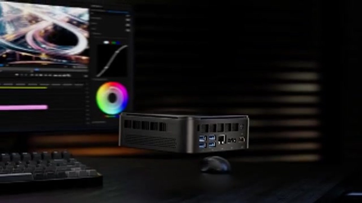 Nipogi E3B Mini PC - Ryzen 7 5825U - 32GB RAM - 512GB SSD