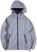 Reflecterende Windjack - Waterafstotende Jas - Sport - Aantrekkoord
