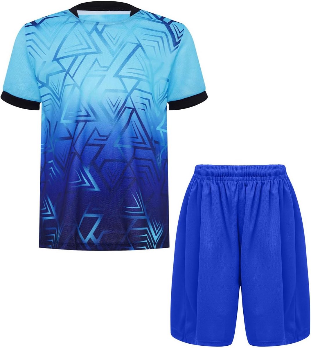 Kindersportset Kort Broek en Shirt voor Voetbal en Basketbal Training