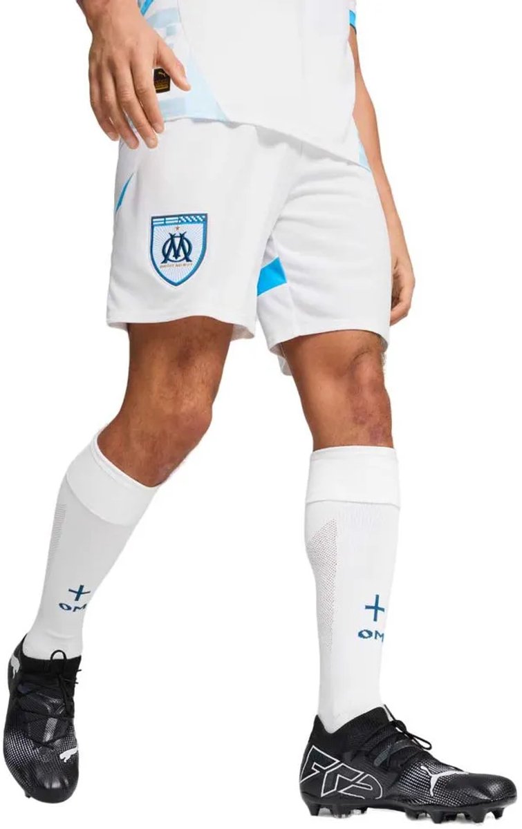 Puma Olympique Marseille 24/25 Korte Broek Wit L Man