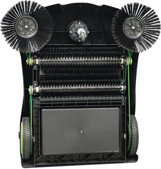 Handveegmachine met tandem-borstelsysteem - max. reinigingsoppervlak 3200 m²/u - werkbreedte met zijborstels 800 mm Cleancraft HKM 801 — afbeelding 2