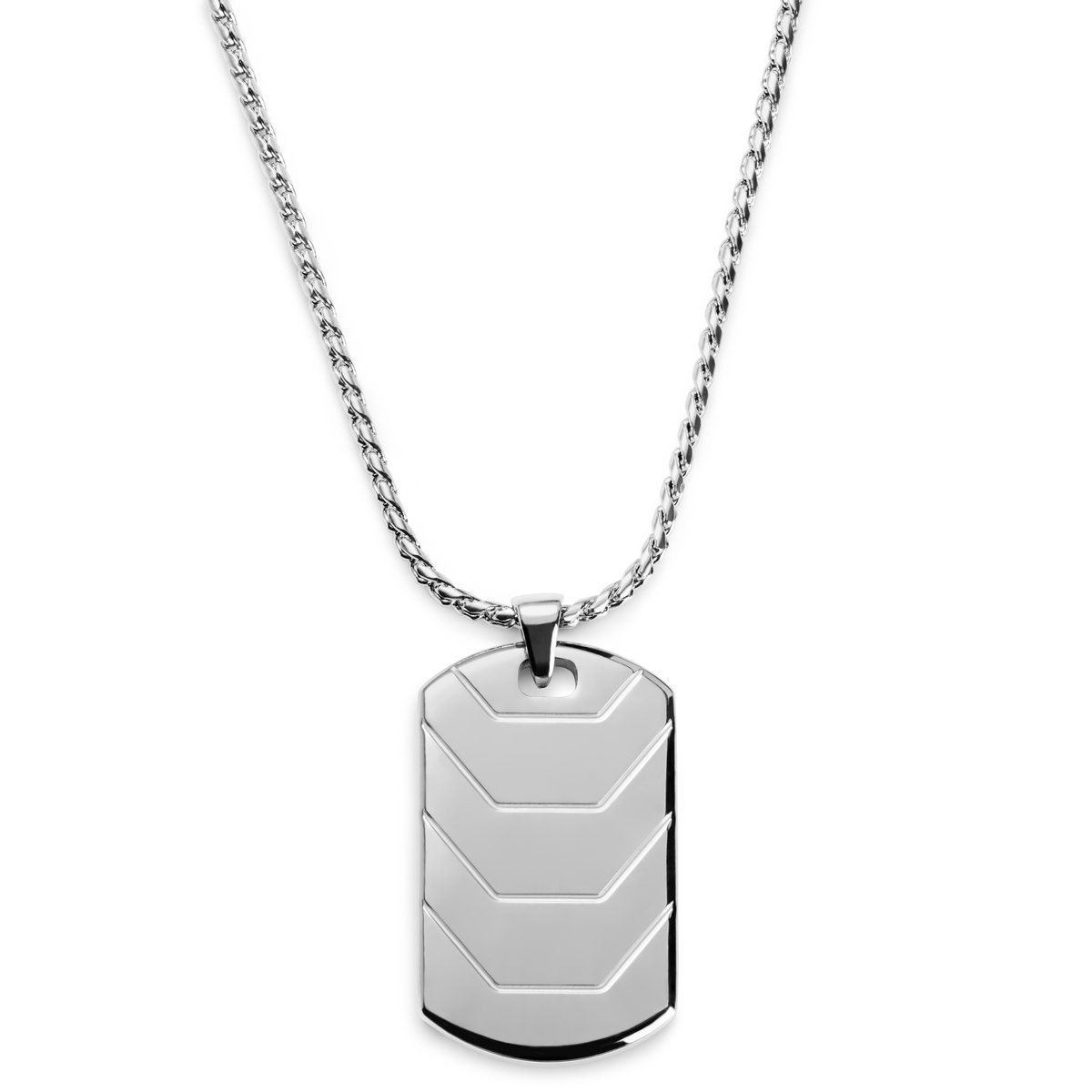 Icarus Rayder Stalen Dogtagketting