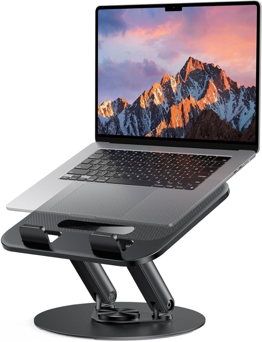 NBAP® Laptop Standaard - Laptop Stand - Verhoging - Zwart